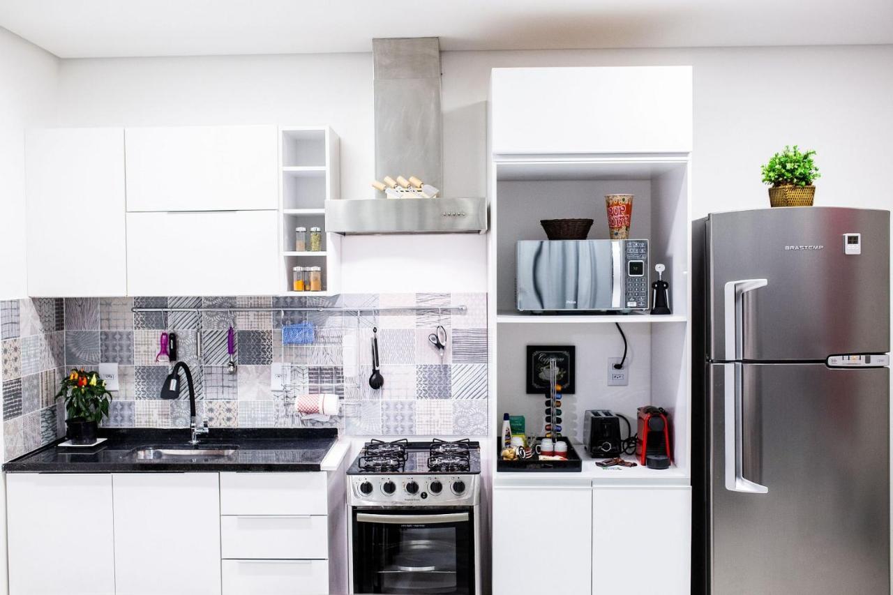 圣保罗Loft Design, Amplo, Modern Com Ar Condicionado Em Alto De Pinheiros公寓 外观 照片