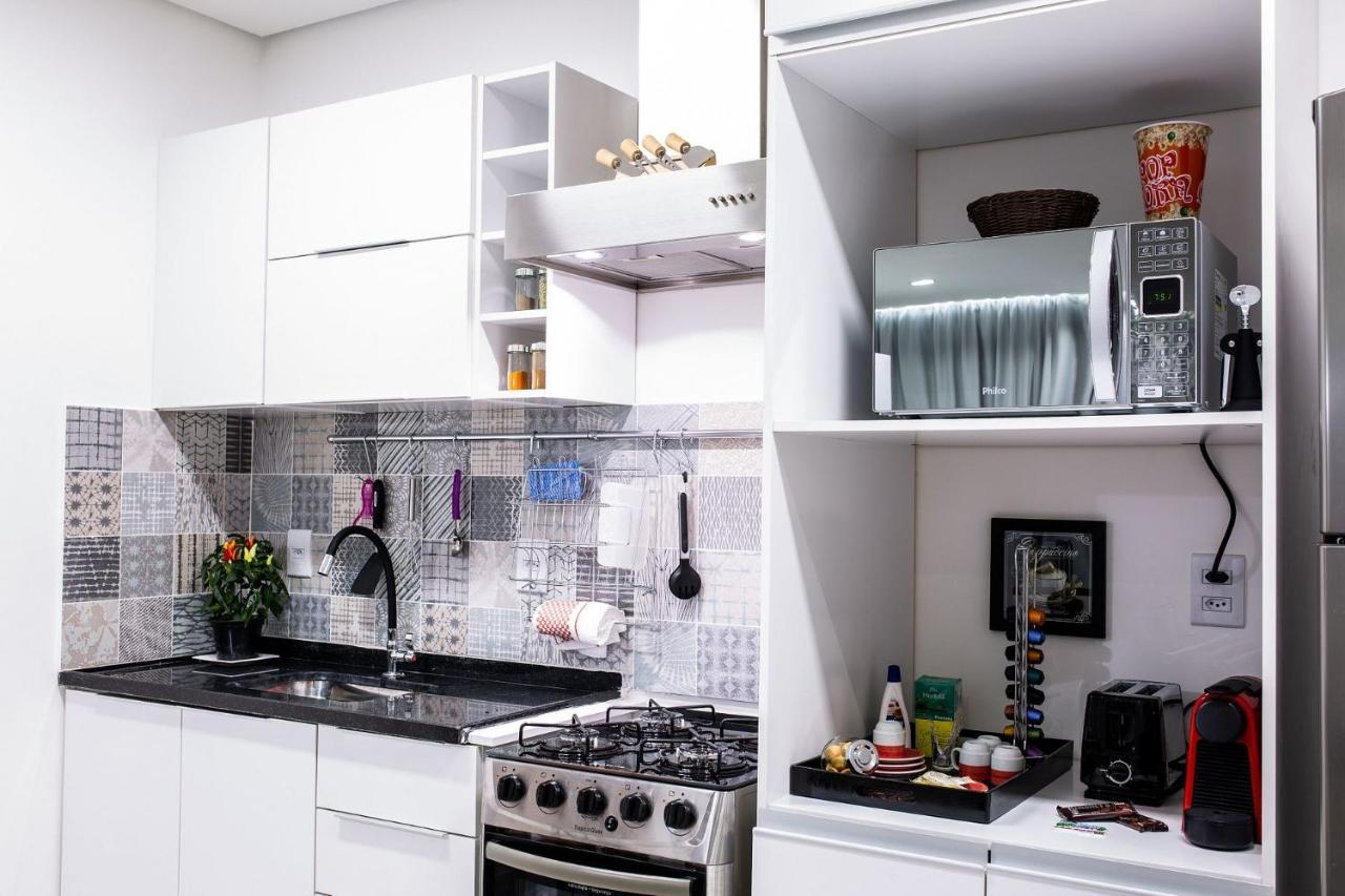 圣保罗Loft Design, Amplo, Modern Com Ar Condicionado Em Alto De Pinheiros公寓 外观 照片