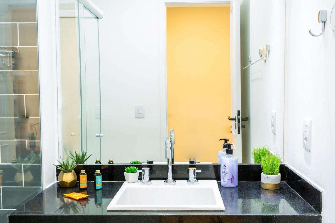 圣保罗Loft Design, Amplo, Modern Com Ar Condicionado Em Alto De Pinheiros公寓 外观 照片