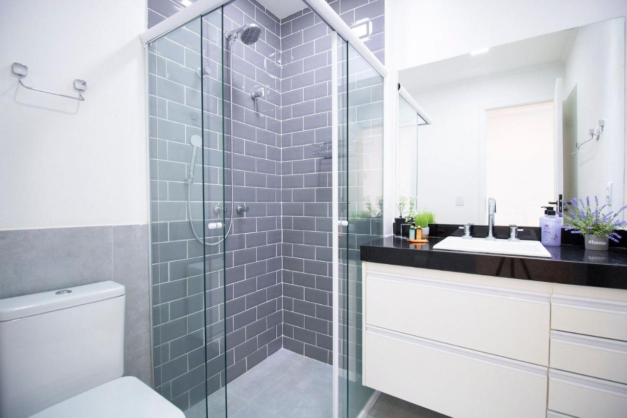圣保罗Loft Design, Amplo, Modern Com Ar Condicionado Em Alto De Pinheiros公寓 外观 照片