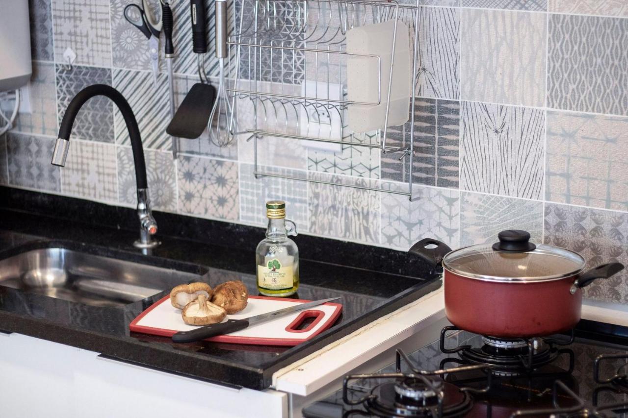 圣保罗Loft Design, Amplo, Modern Com Ar Condicionado Em Alto De Pinheiros公寓 外观 照片